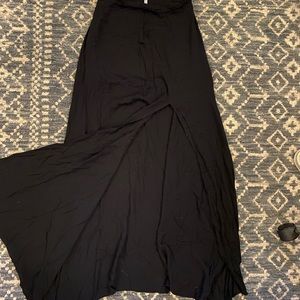 Floorlength back skirt